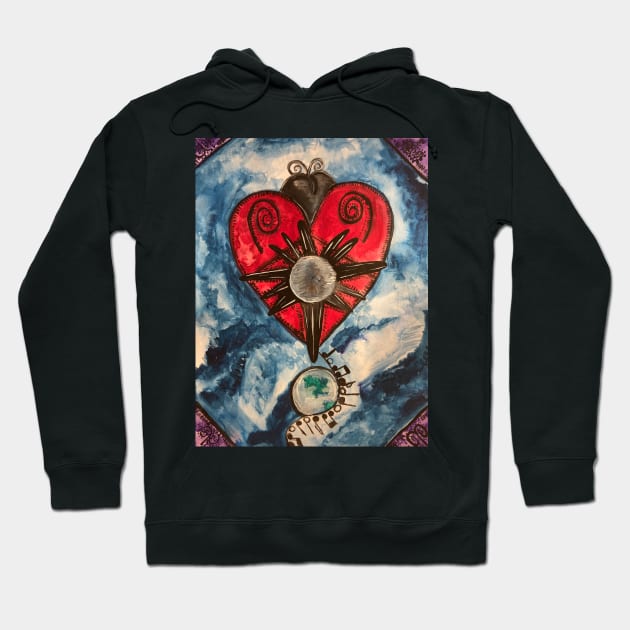 My Heart's in the Music Hoodie by Mandiehatter